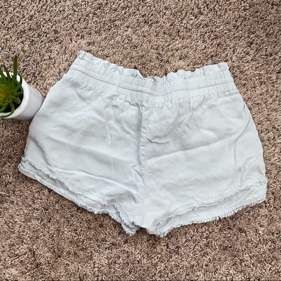 Anthropologie Cloth & Stone Raw Edge Shorts - Picture 3 of 5